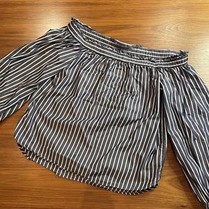 J. Crew off the shoulder blouse